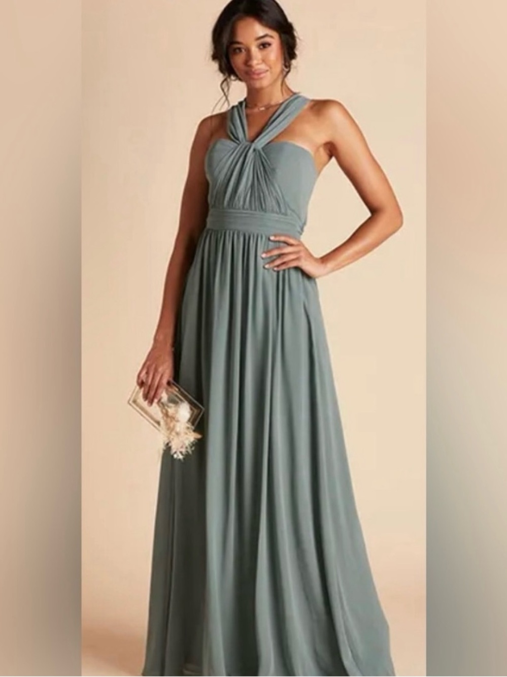Birdy Grey Grace convertible Maxi Dress in Sea Glass - 2nd dress and tie availa